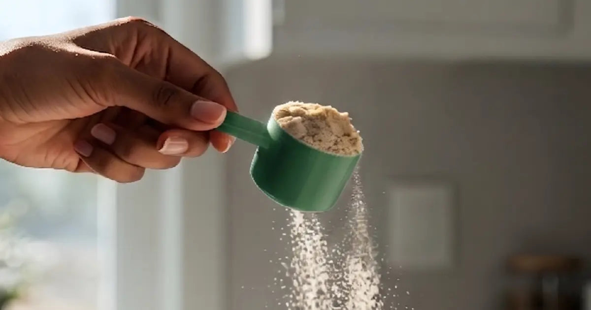 ¿Qué es un scoop de proteína y cuánta proteína tiene?