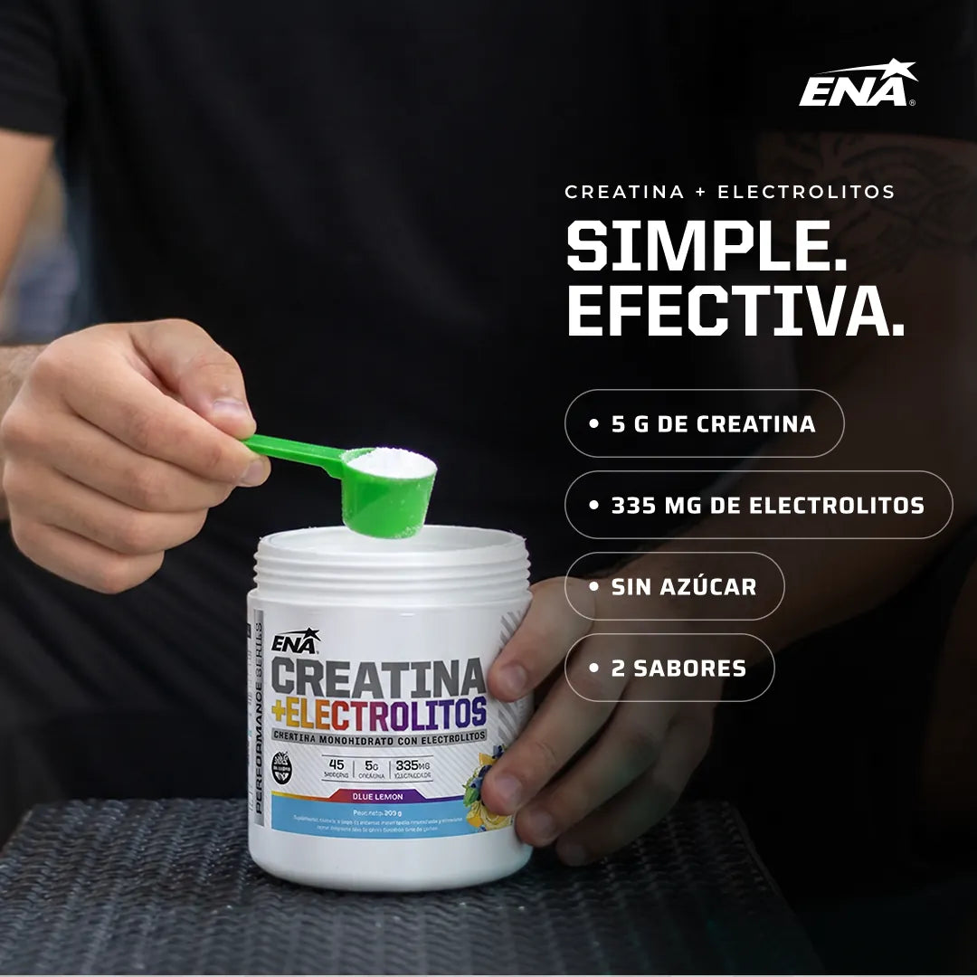 Claims Creatina + Electrolitos