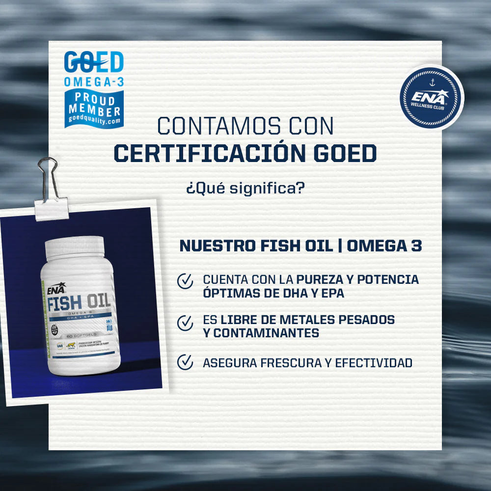 Fish Oil Certificación GOED