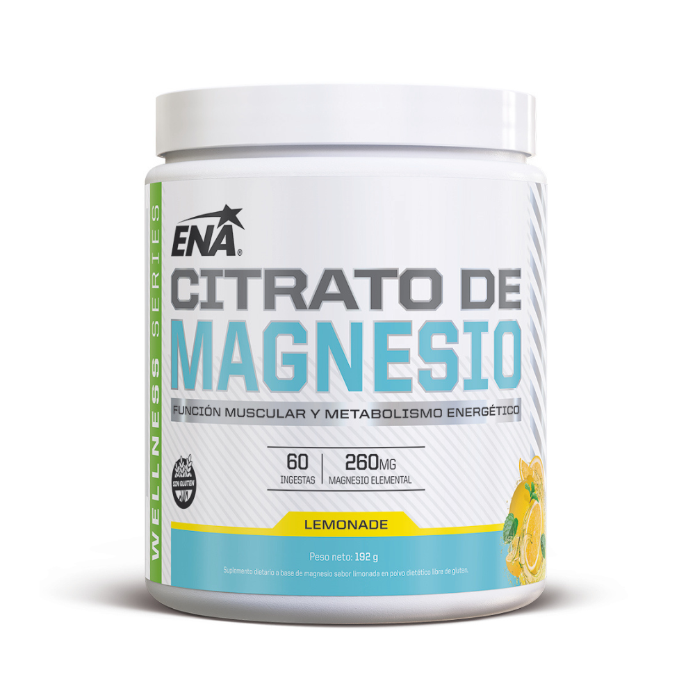 Citrato de magnesio en polvo