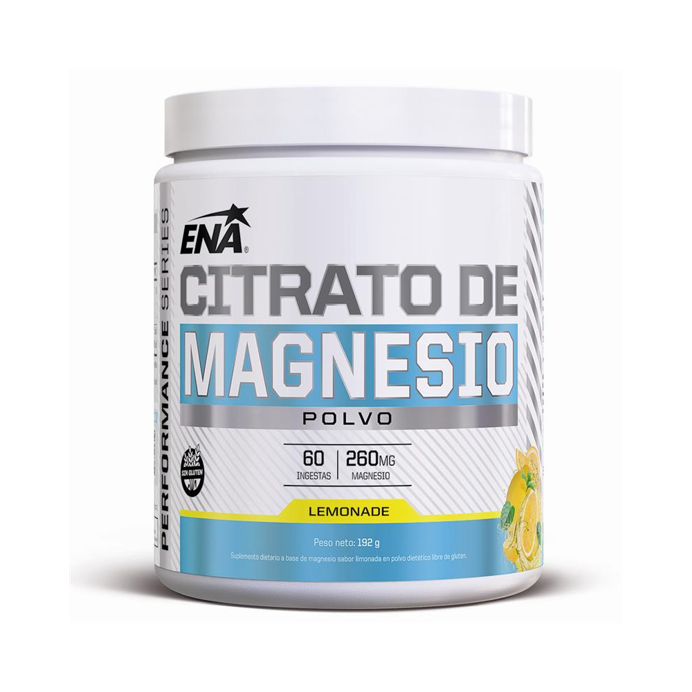 Citrato de magnesio en polvo