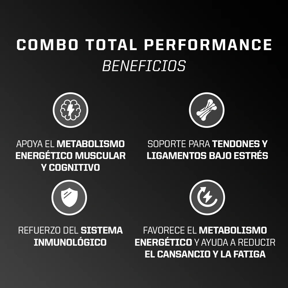 Beneficios Combo Performance Total