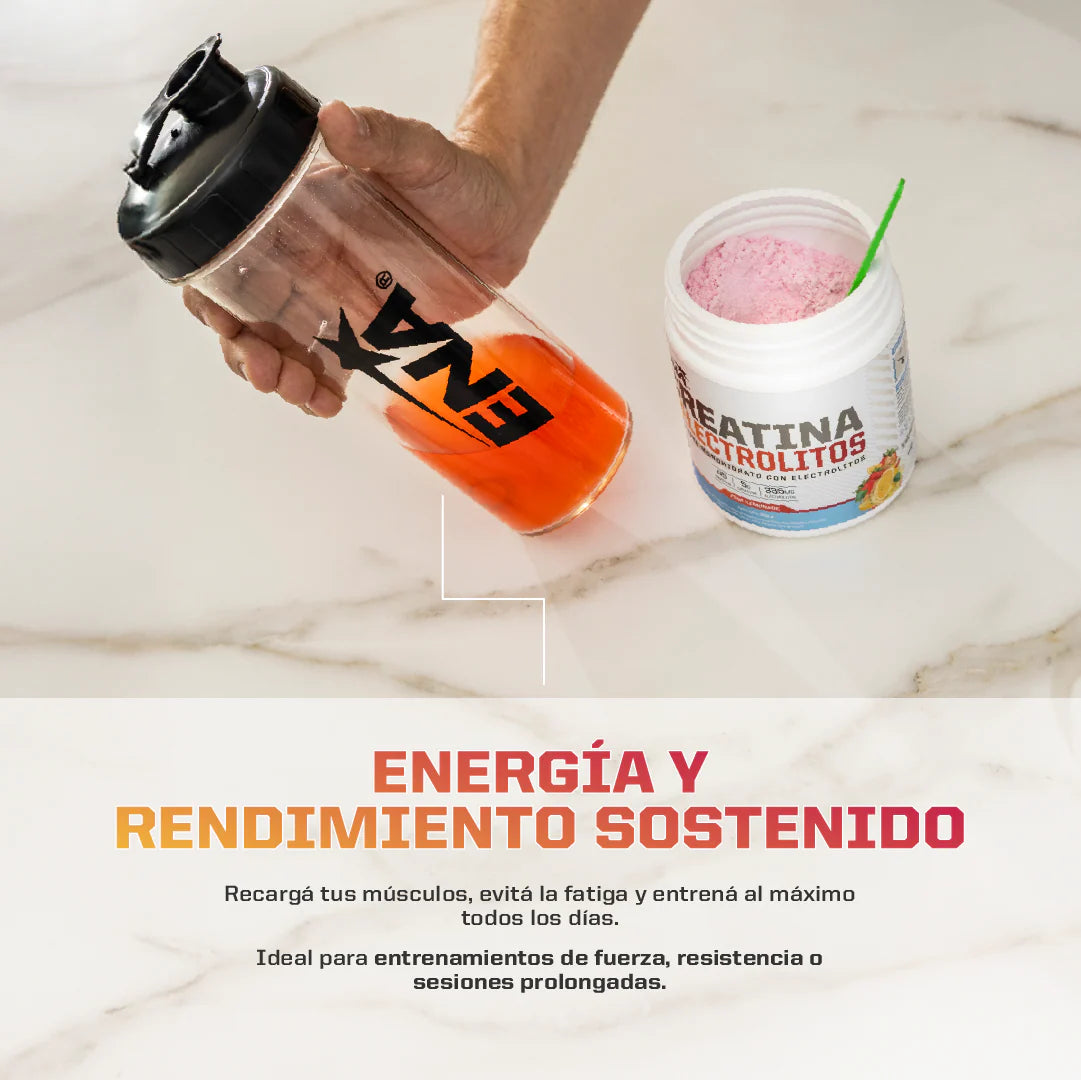 Creatina + electrolitos beneficios