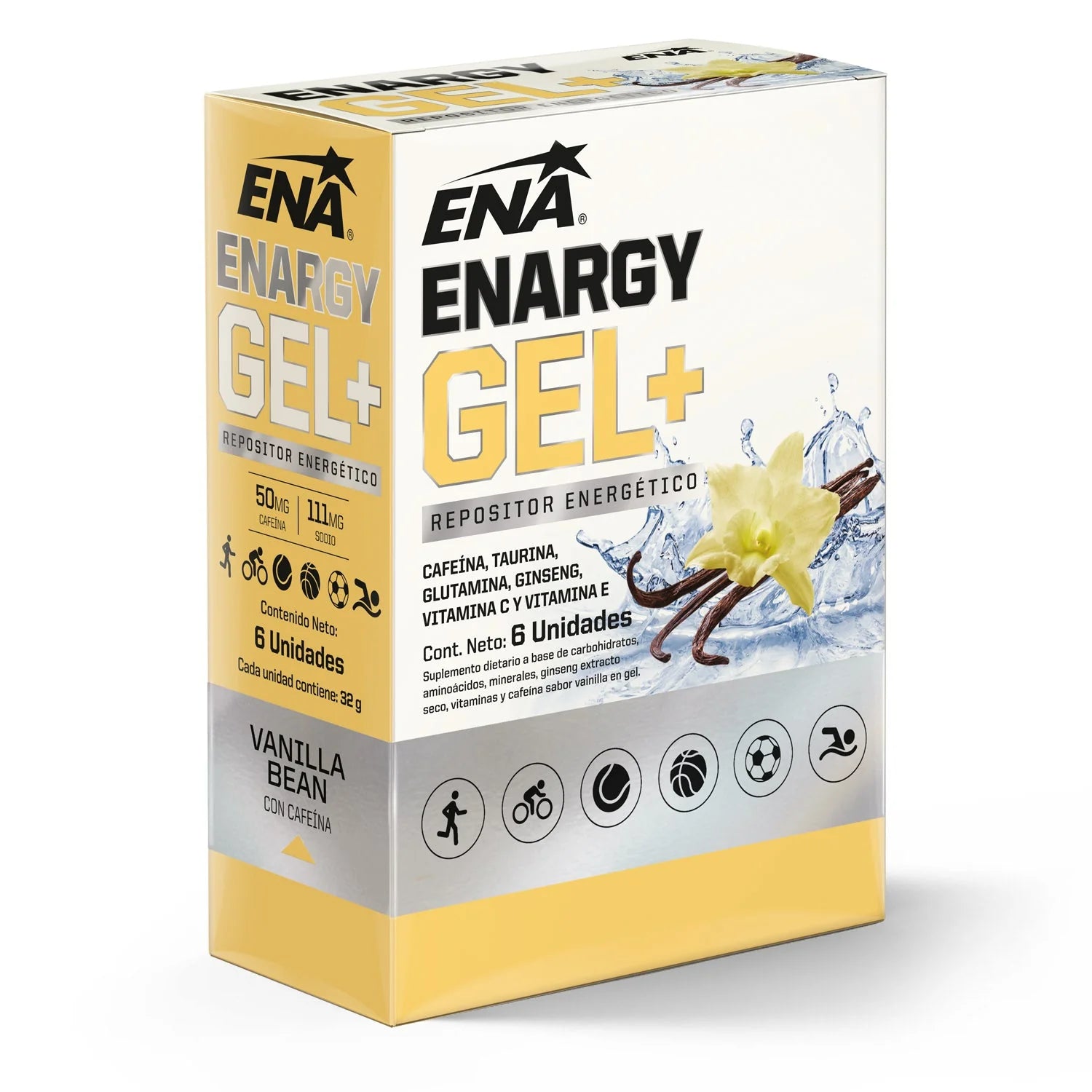 Enargy Gel+ Con Cafeína
