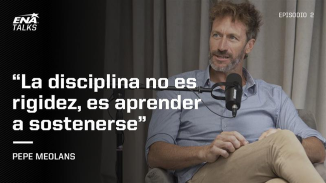 José Meolans: “La disciplina no es rigidez, es aprender a sorprenderse”
