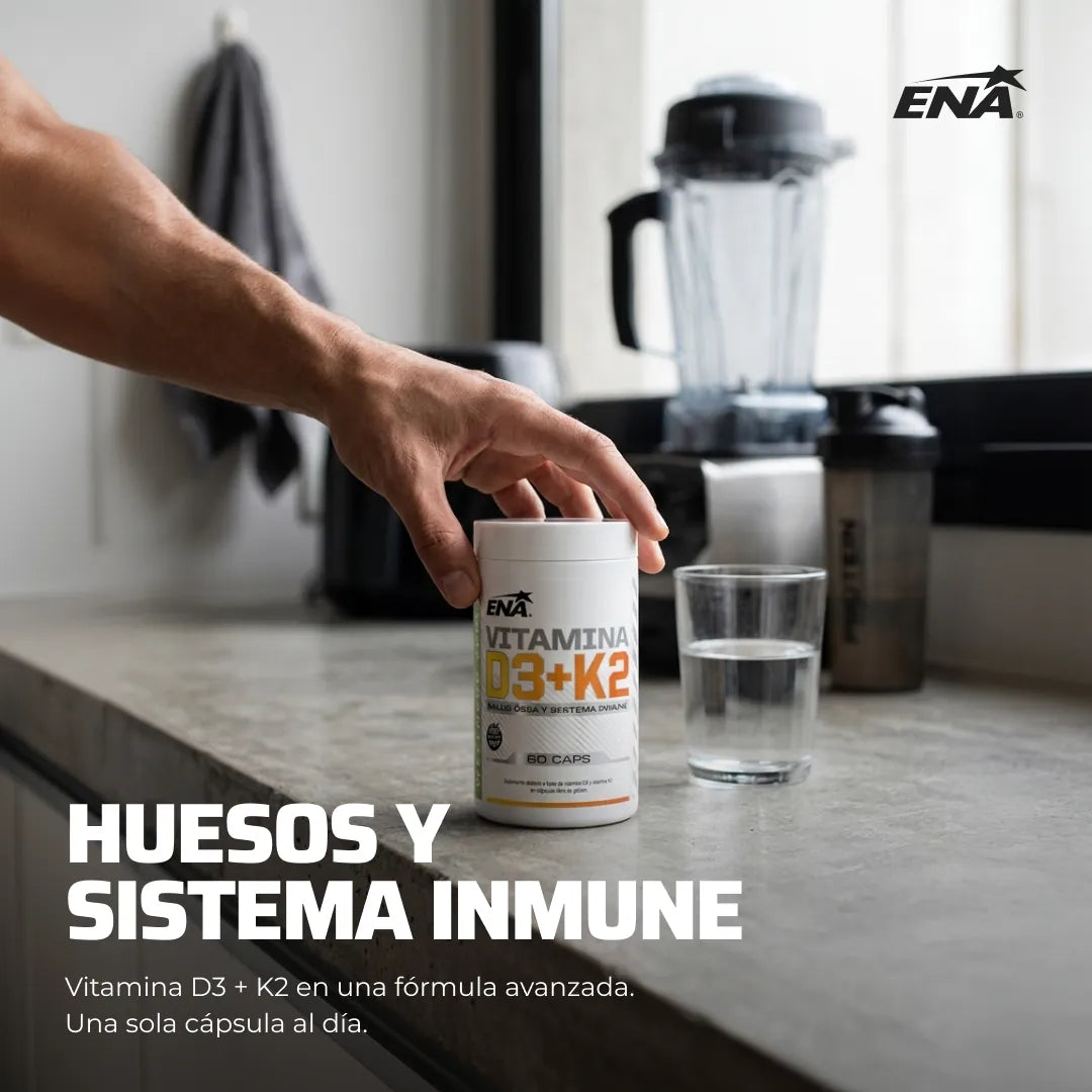 Descripción Vitaminas D3 + K2