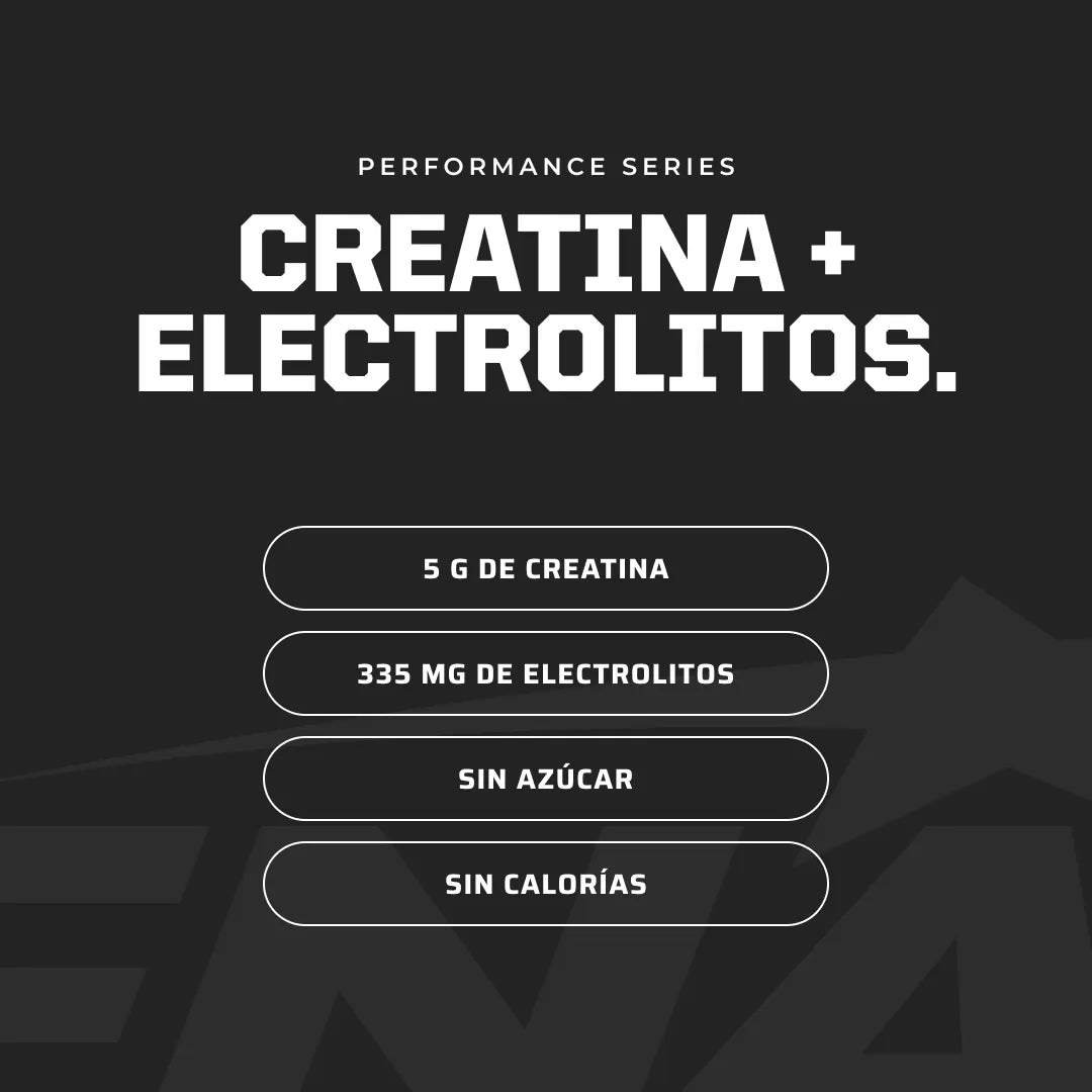 Atributos Creatina con Electrolitos
