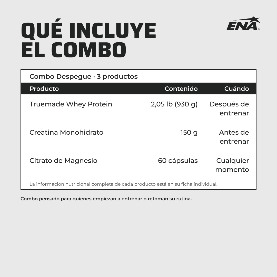 Combo Despegue