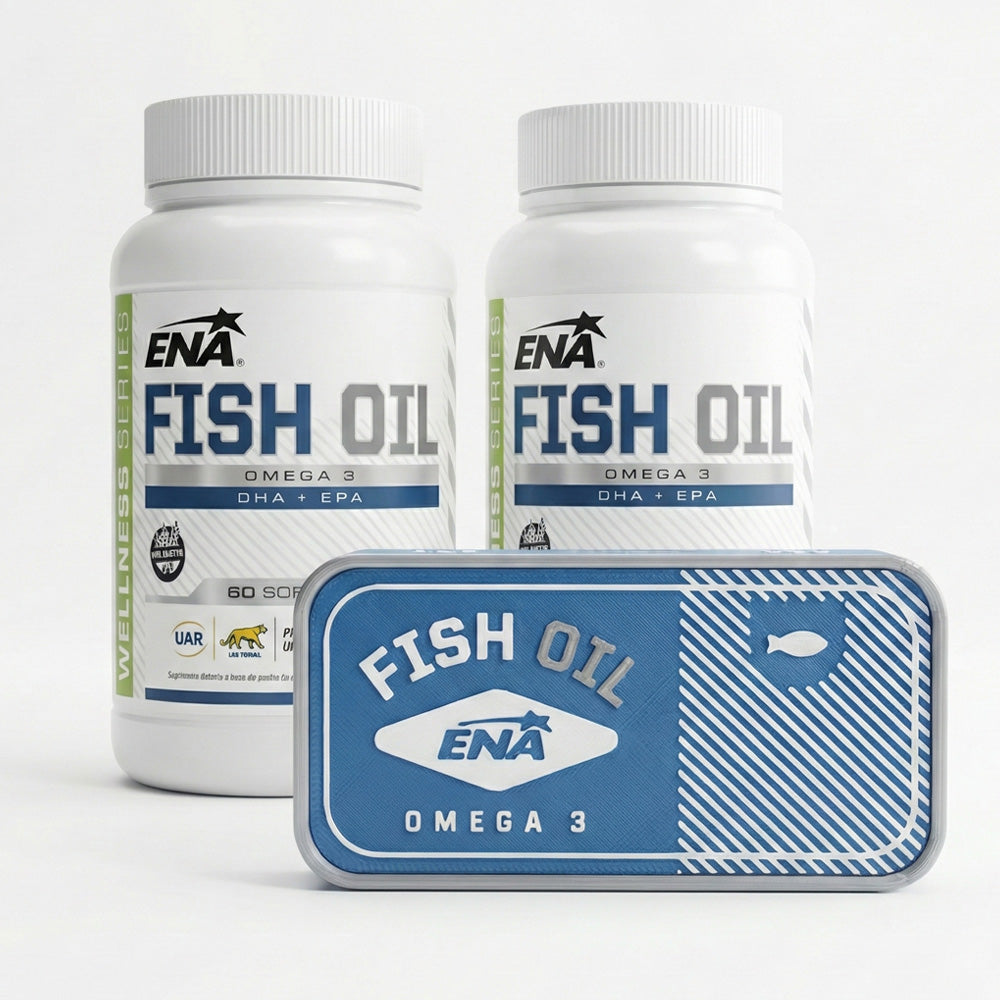 Fish Oil 2 unidades + Pastillero de regalo