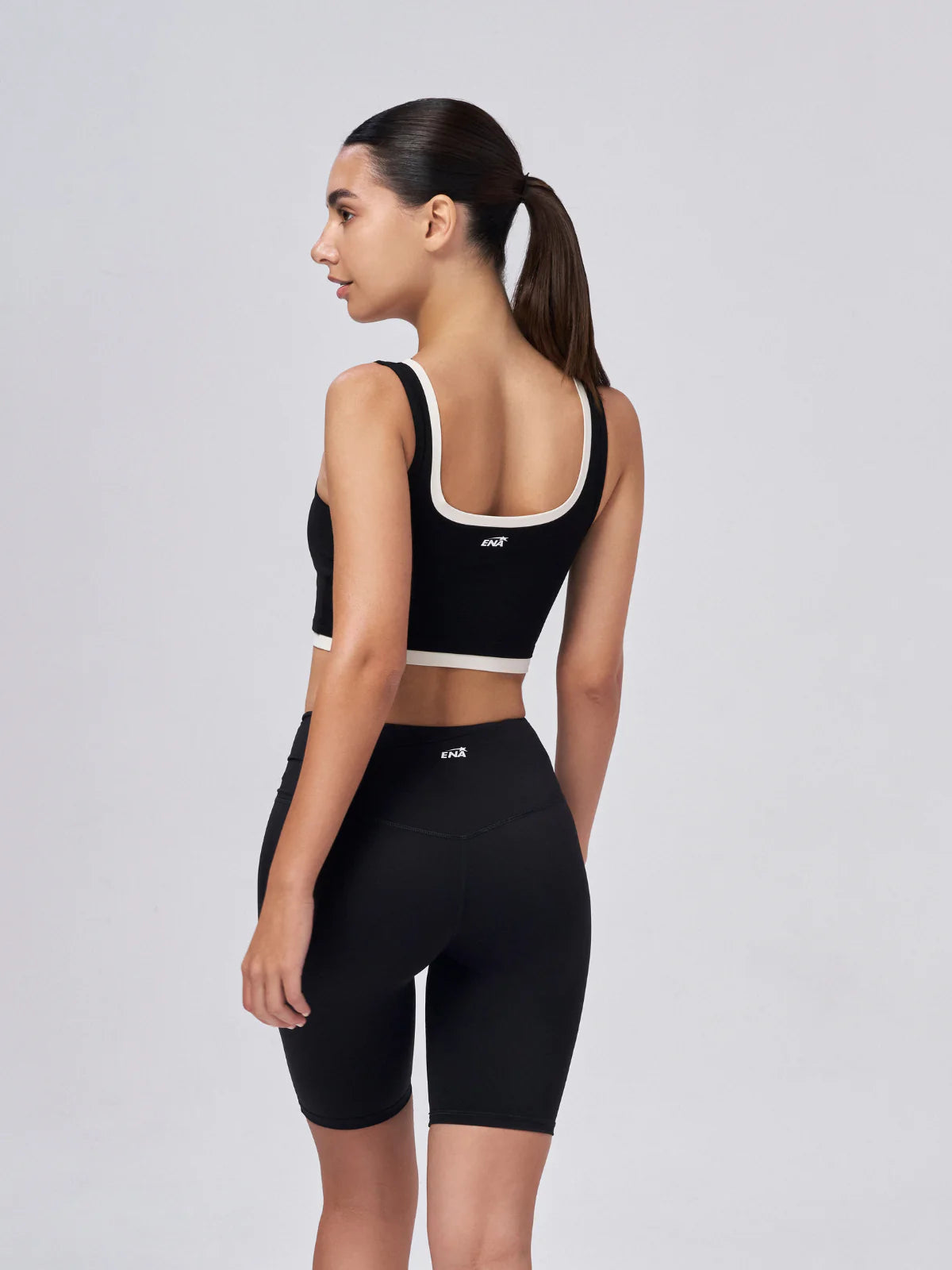 Top negro mujer Espalda