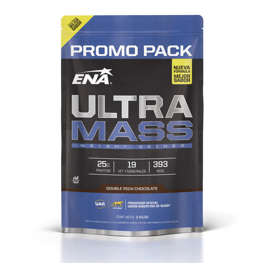 Ultra Mass 3 kilos chocolate