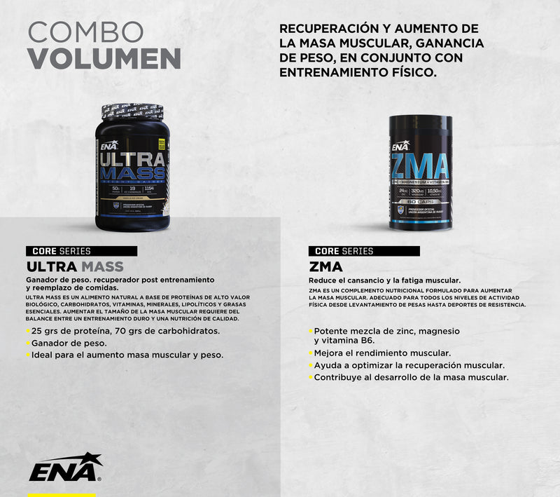 Combo Volumen