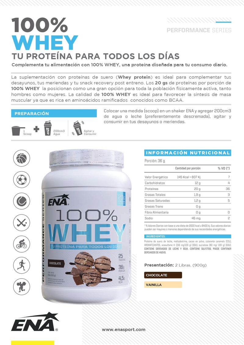 100% Whey Protein