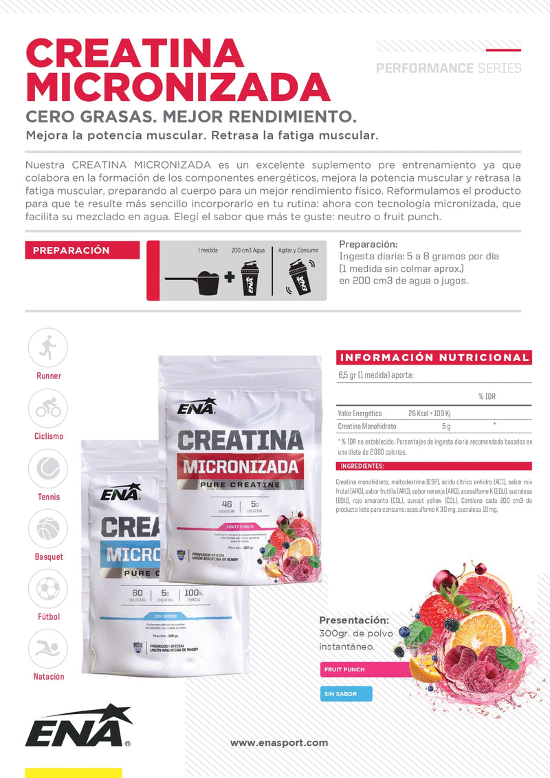 Creatina Micronizada